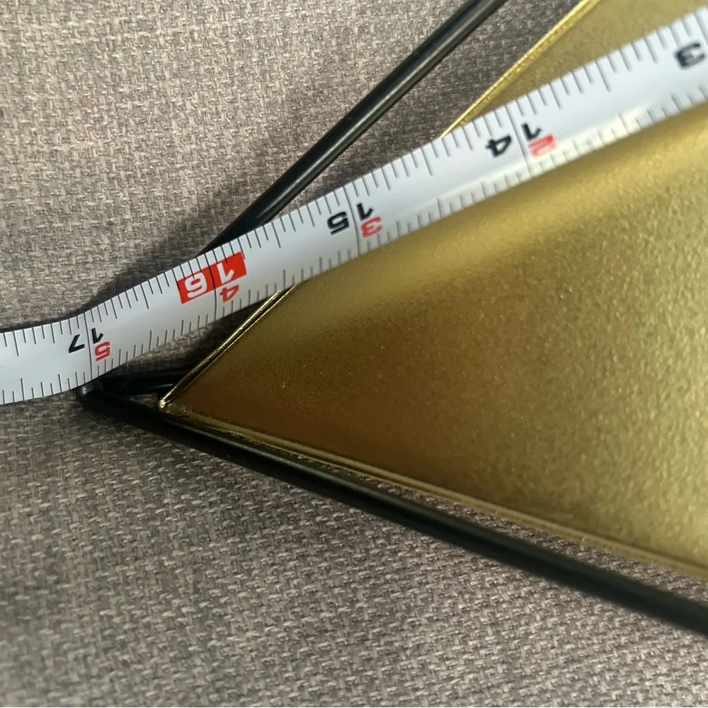 Modern Geometric 2-pcs Metal Wall Hanging Planter Vessels #1205252